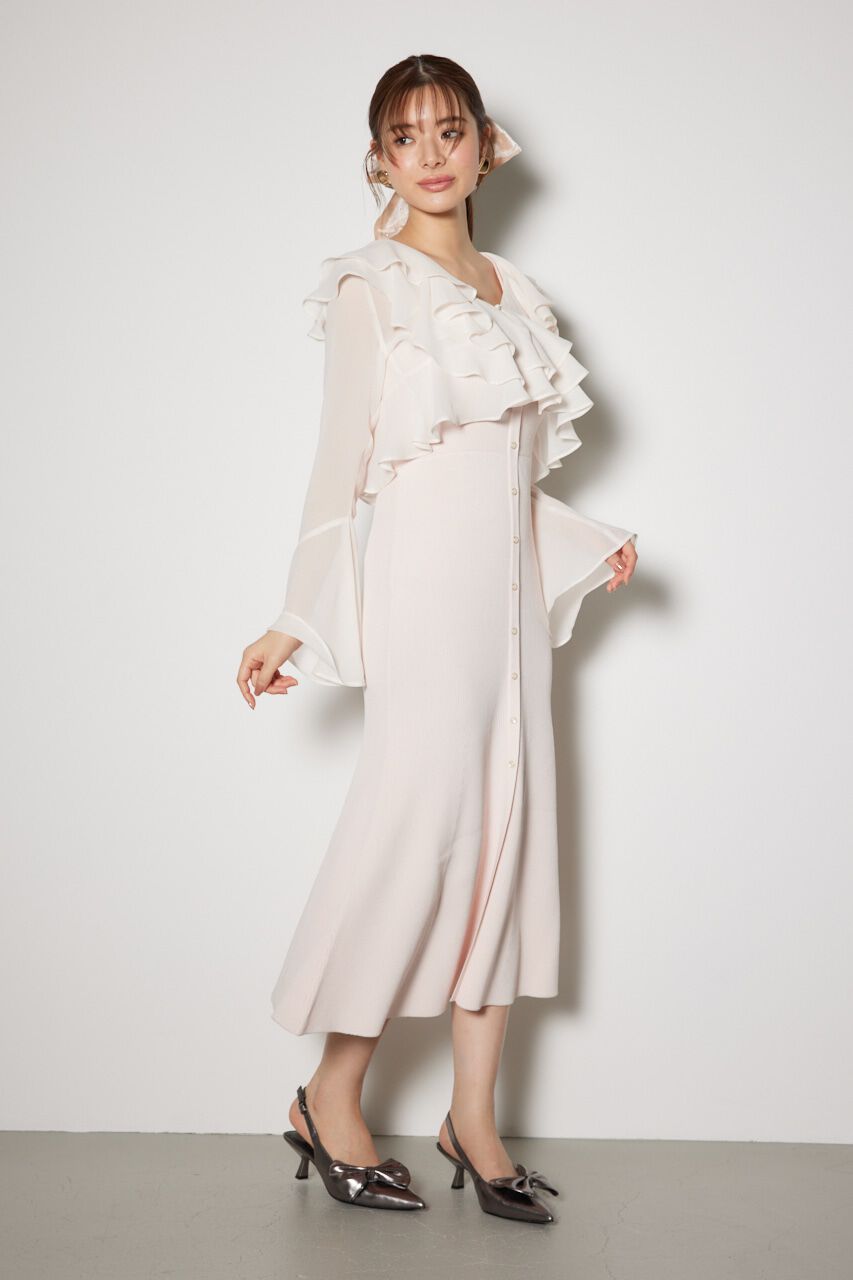 rienda「カーディガンセットニットマーメイドワンピース」|ワンピース|