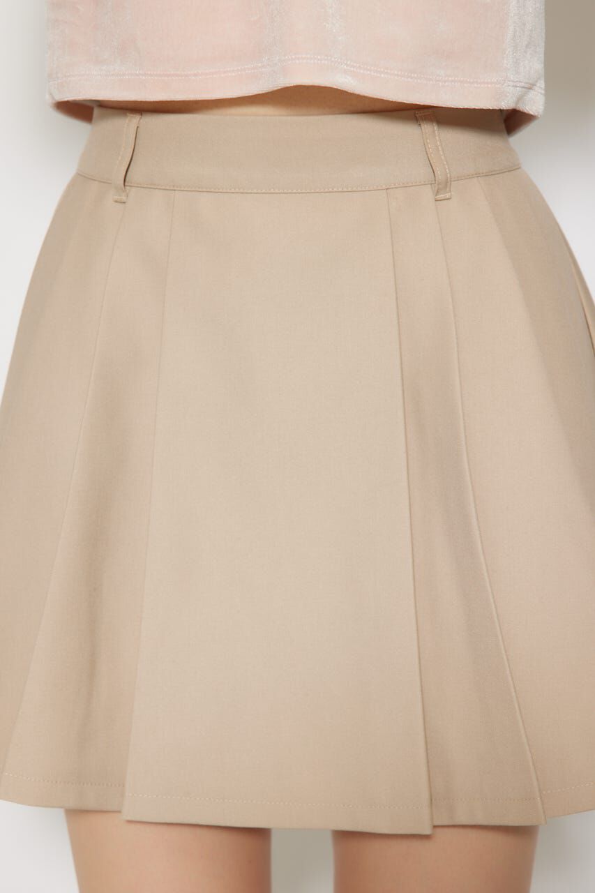 rienda「プリーツジャストウエストスカート」|スカート|
