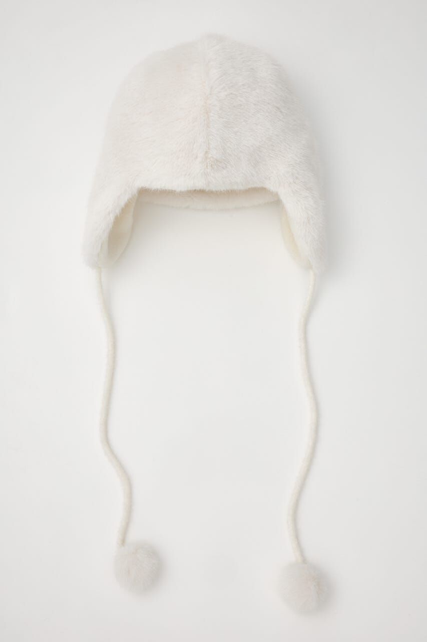 rienda「フェイクファー2WAYパイロット帽子」|その他|