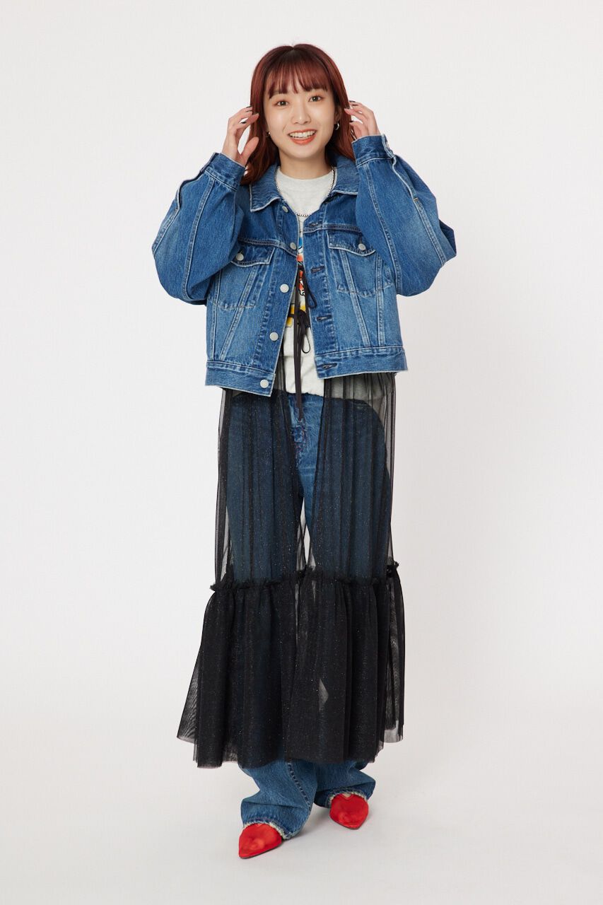 RODEO CROWNS「ルーズデニムジャケット」|デニムジャケット|