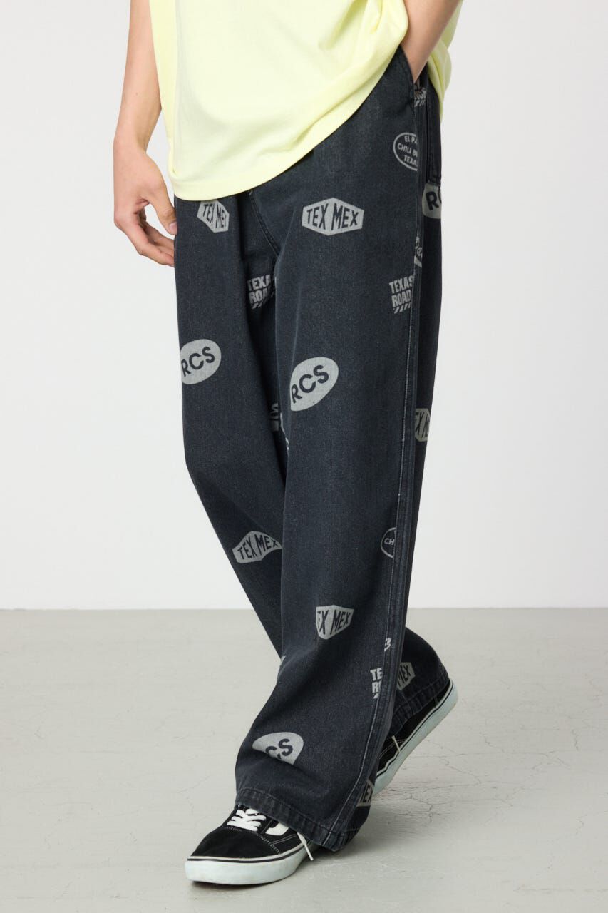 RODEO CROWNS「スタンプデニムパンツ」|デニム|