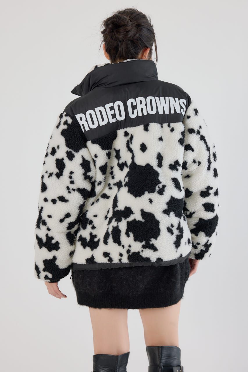 RODEO CROWNS「切り替えボアロゴジャケット」|その他|