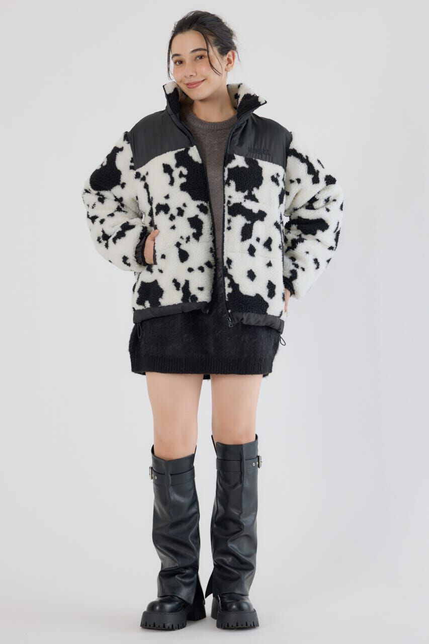 RODEO CROWNS「切り替えボアロゴジャケット」|その他|