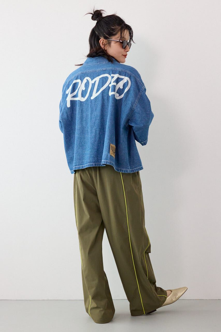 RODEO CROWNS「デニムワイドシャツ」|シャツ・ブラウス|