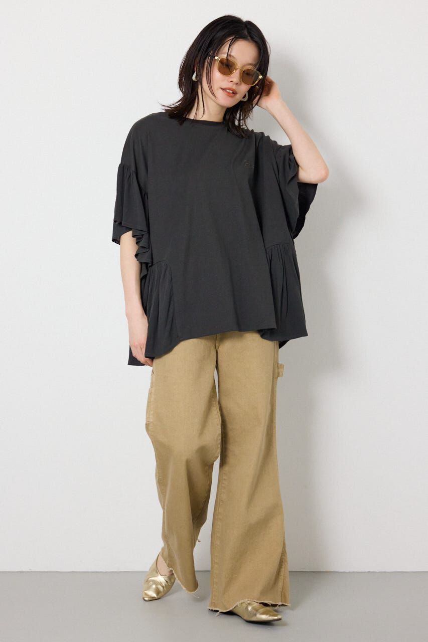 RODEO CROWNS「レーヨンクレープドッキングフリルトップス」|その他|