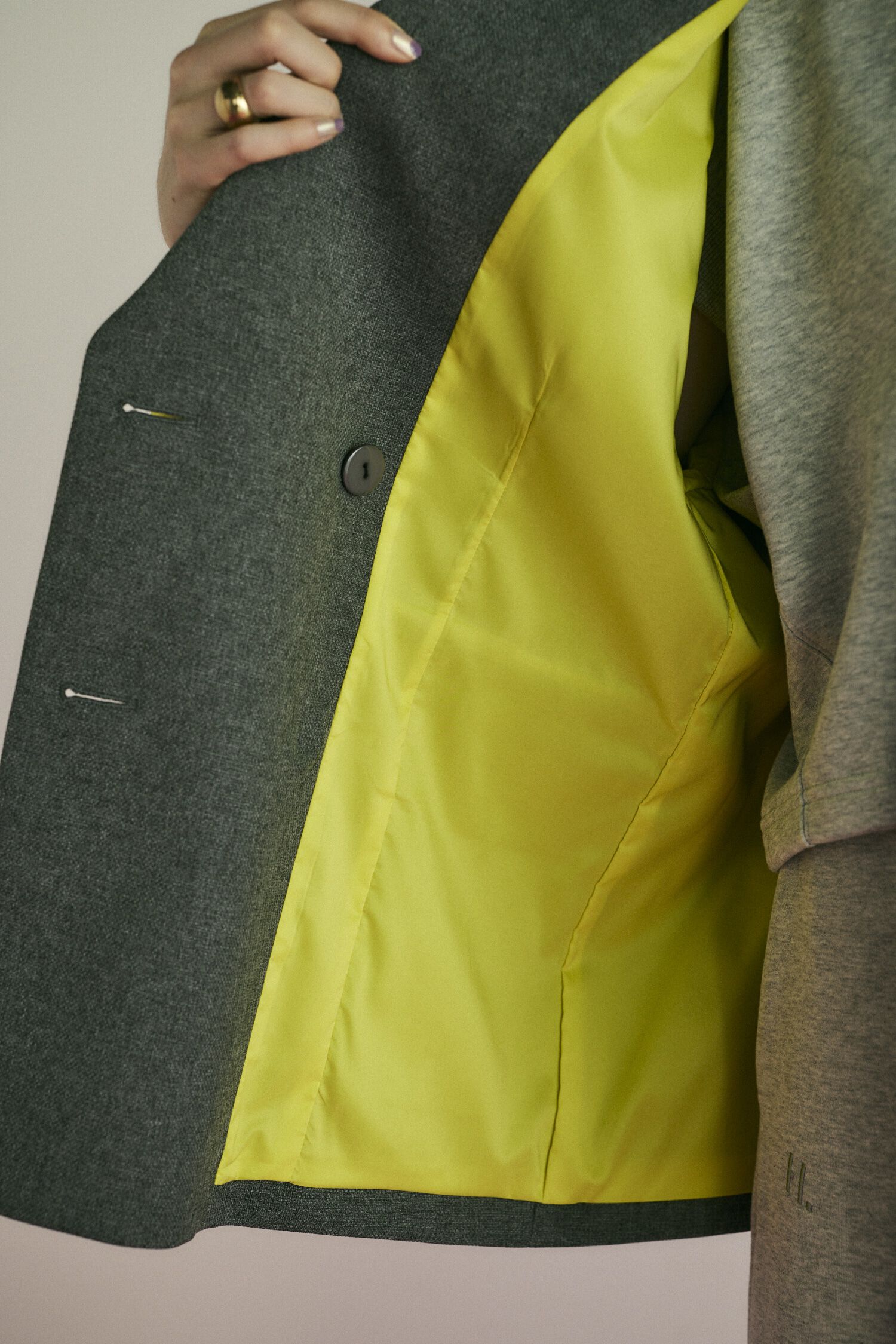 HeRIN.CYE「Big silhouette jacket」|その他|