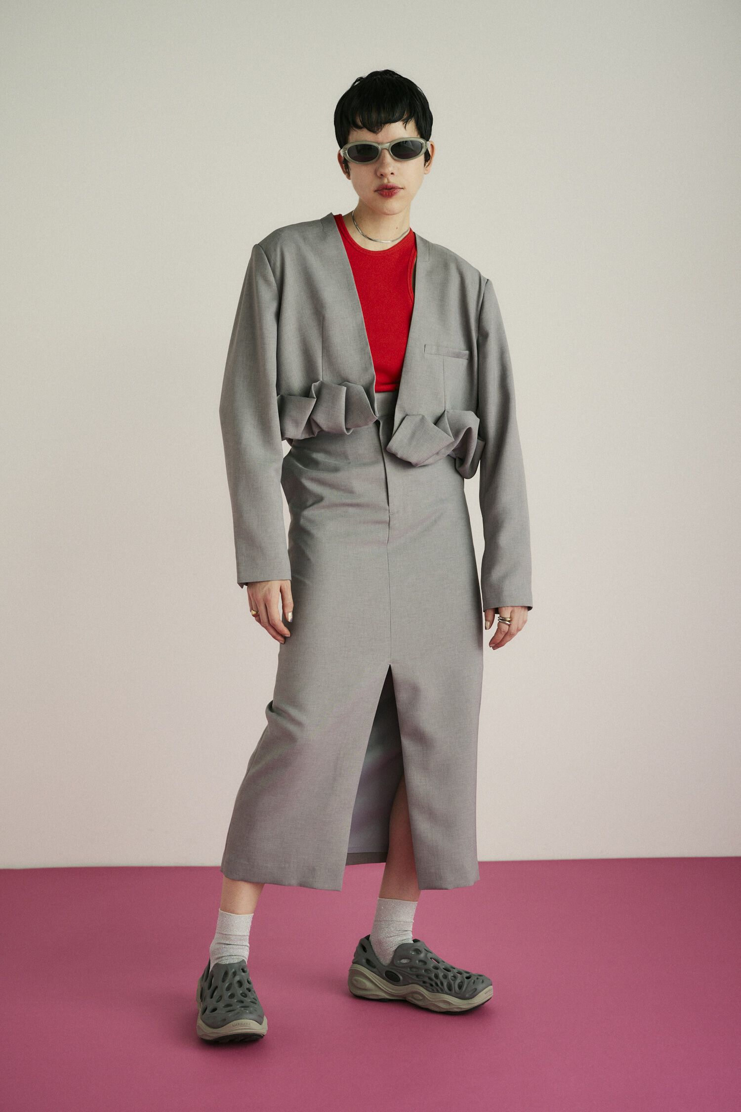 HeRIN.CYE「No collor jacket」|その他|