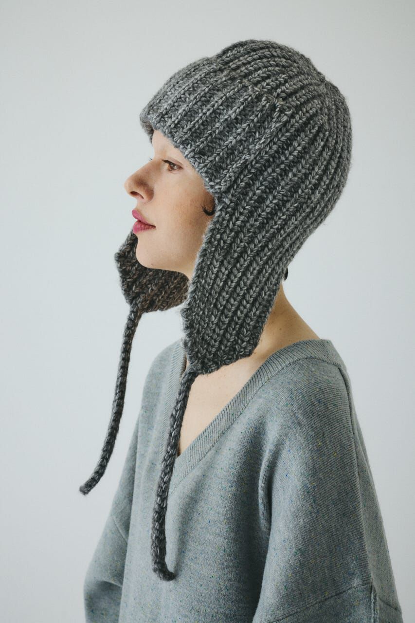 HeRIN.CYE「Flight knit cap」|その他|