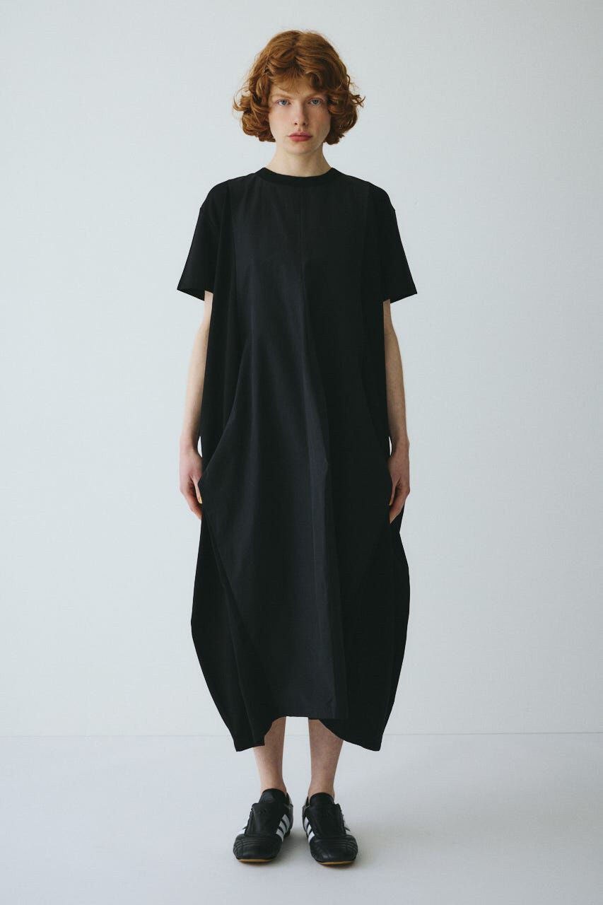 HeRIN.CYE「Round form dress」|ワンピース|BLK