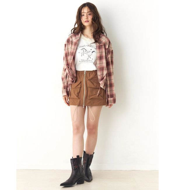 CALNAMUR「ウエスタンチェックシャツ」|シャツ・ブラウス|