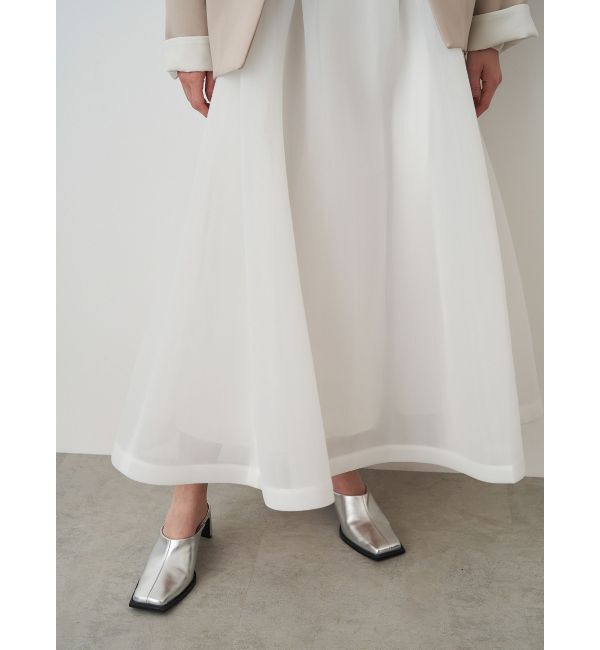 ELENDEEK「SQUARE SLIDER SHOES」|サンダル|