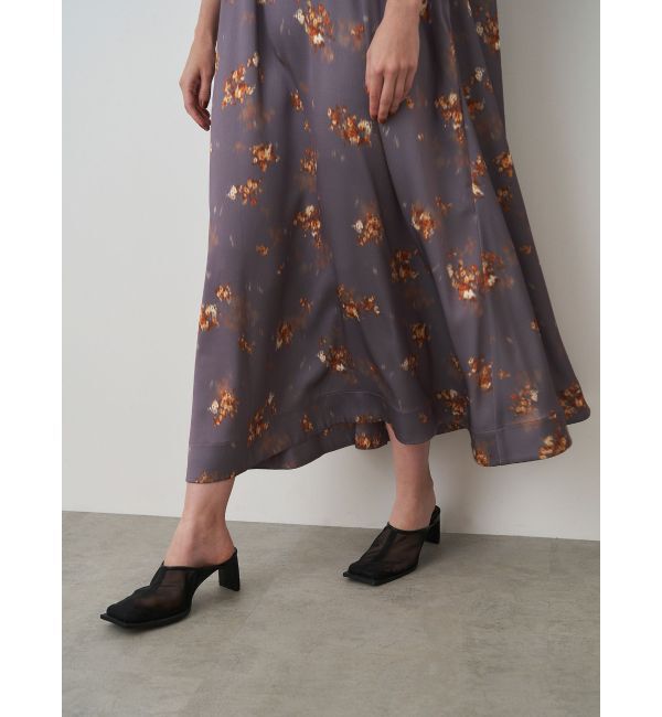 ELENDEEK「SQUARE SLIDER SHOES」|サンダル|