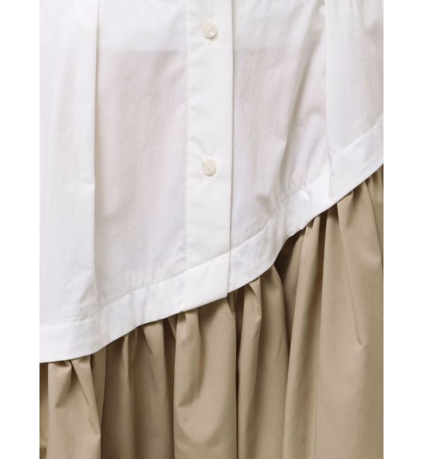 ELENDEEK「WAVE LINE TUCK OP」|ワンピース|