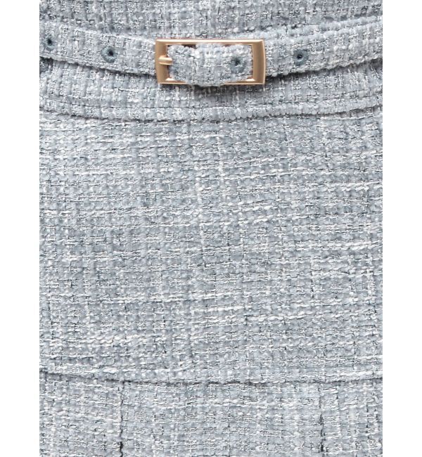 RESEXXY「ツイードプリーツミニスカート【セットアップ着用可能】」|スカート|