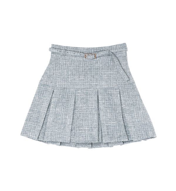 RESEXXY「ツイードプリーツミニスカート【セットアップ着用可能】」|スカート|