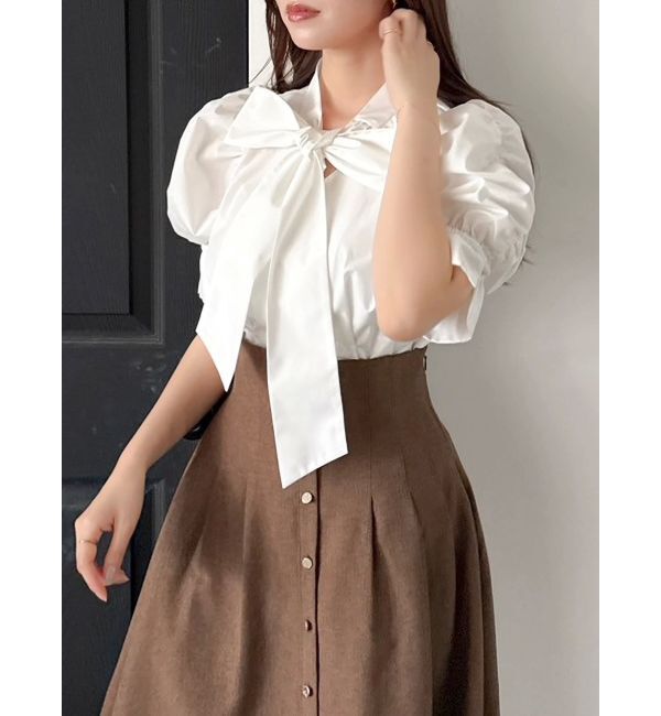 dazzlin「ハイウエストエアリースカート」|スカート|