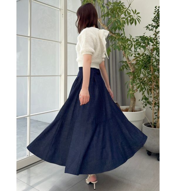 dazzlin「ハイウエストエアリースカート」|スカート|