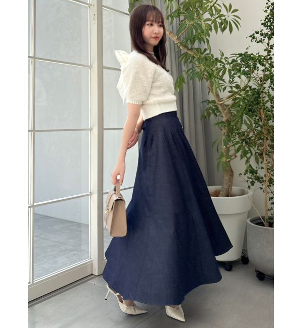 dazzlin「ハイウエストエアリースカート」|スカート|