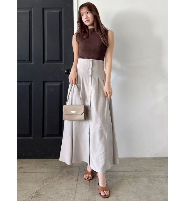 dazzlin「ハイウエストエアリースカート」|スカート|