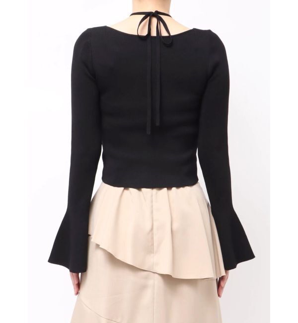 dazzlin「【追加生産分/20周年記念復刻！】カーデタイトトップス」|ニット・セーター|