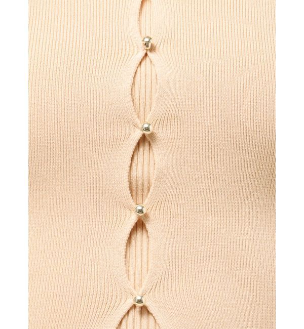 dazzlin「【追加生産分/20周年記念復刻！】カーデタイトトップス」|ニット・セーター|