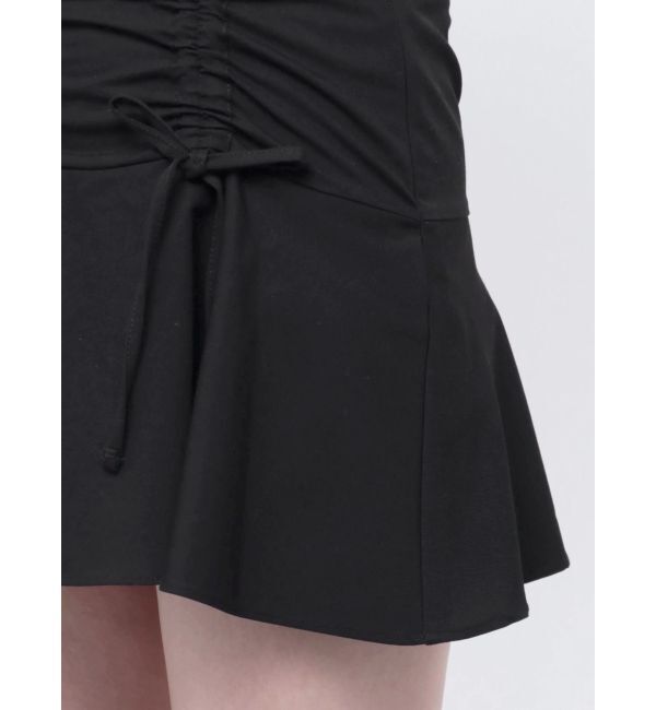 EMODA「ギャザーリボンフレアスカート」|スカート|