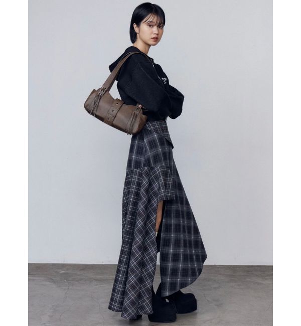 EMODA「アシンメトリードッキングスカート」|スカート|