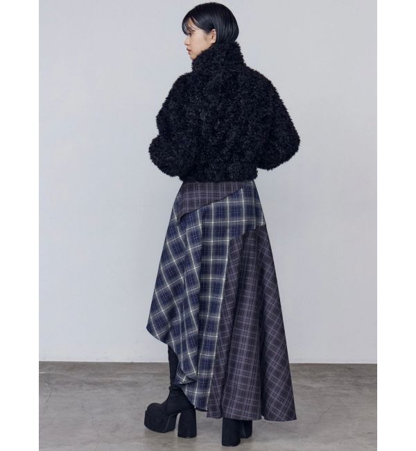 EMODA「アシンメトリードッキングスカート」|スカート|