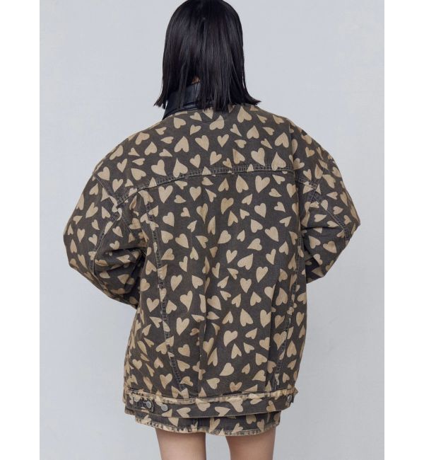 EMODA「ワイドオーバーデニムブルゾン」|ブルゾン・スタジャン|