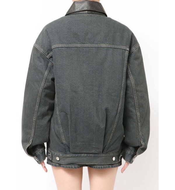EMODA「ワイドオーバーデニムブルゾン」|ブルゾン・スタジャン|