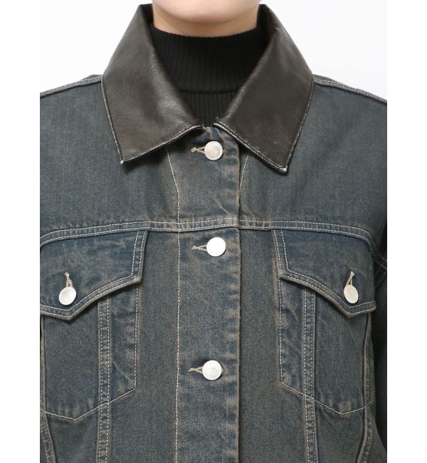EMODA「ワイドオーバーデニムブルゾン」|ブルゾン・スタジャン|