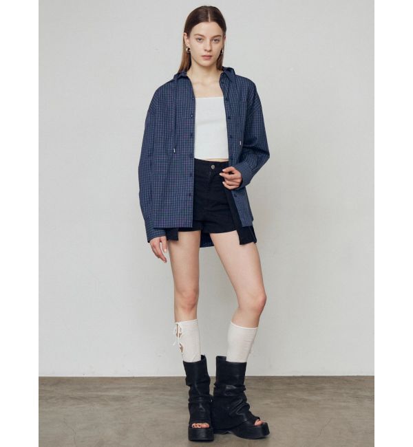 EMODA「レイヤードボックススカートパンツ」|スカート|