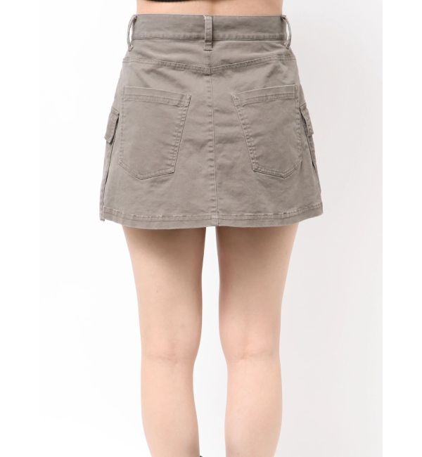 EMODA「レイヤードボックススカートパンツ」|スカート|