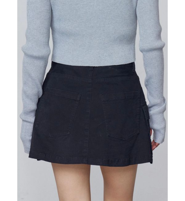 EMODA「レイヤードボックススカートパンツ」|スカート|