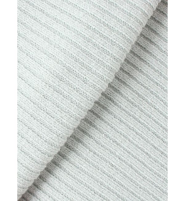 MERCURYDUO「異素材ティアードスリーブニット」|ニット・セーター|