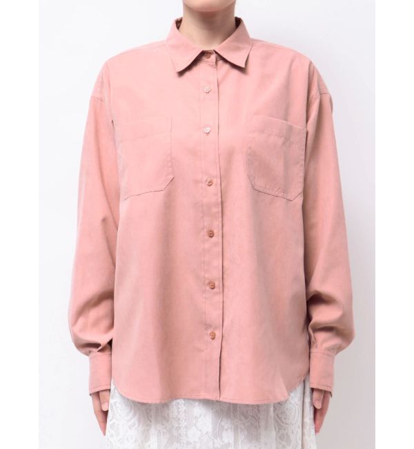 MERCURYDUO「配色ステッチビッグリボンセットシャツ」|シャツ・ブラウス|