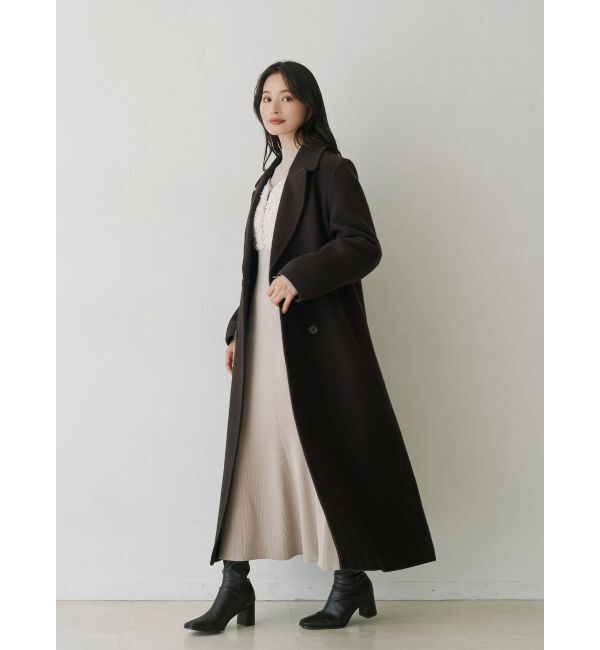 MERCURYDUO「ツイードニットカーデドッキングマーメイドニットワンピース」|ワンピース|