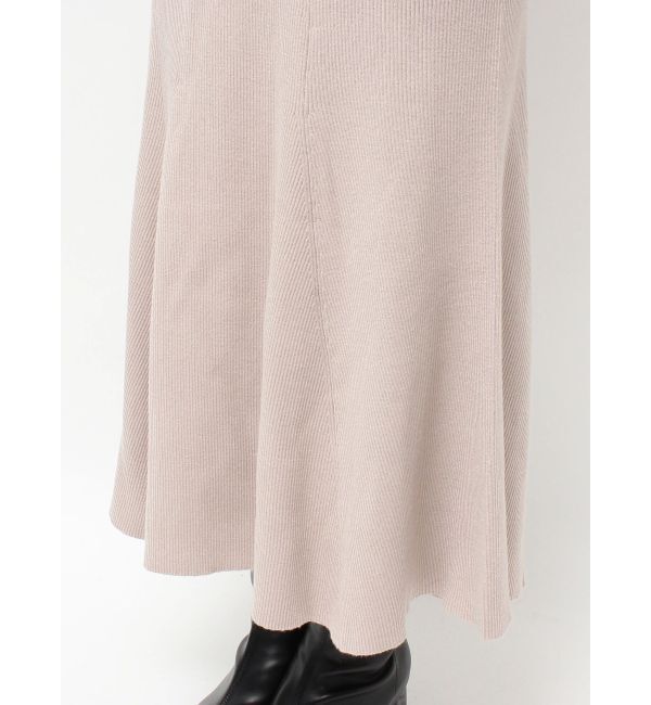 MERCURYDUO「ツイードニットカーデドッキングマーメイドニットワンピース」|ワンピース|