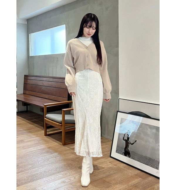 MERCURYDUO「レースマーメイドスカート」|スカート|