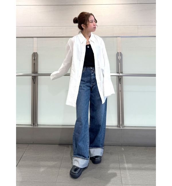 Ungrid「ロールアップルーズデニム」|デニム|