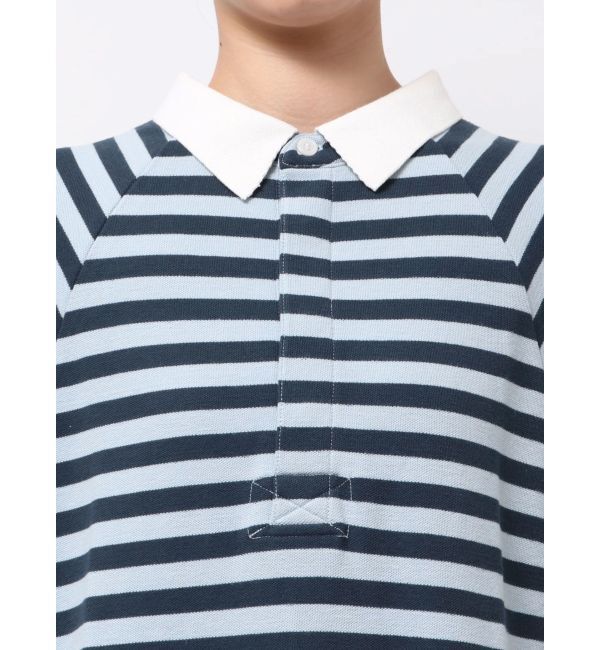 Ungrid「ビッグシルエットボーダーワンピース」|ワンピース|