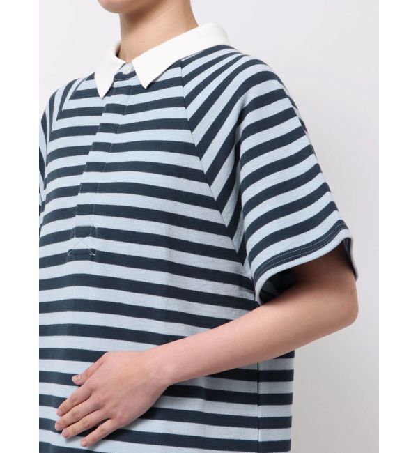 Ungrid「ビッグシルエットボーダーワンピース」|ワンピース|