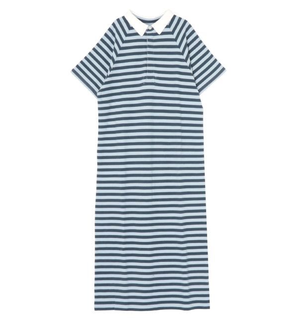 Ungrid「ビッグシルエットボーダーワンピース」|ワンピース|