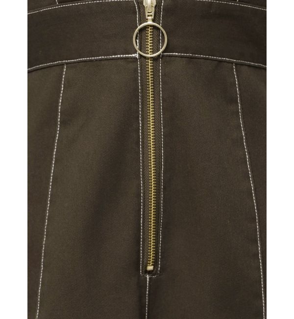 LAGUNAMOON「【別注Dickies】ZIPジャンパースカート」|ジャンパースカート|