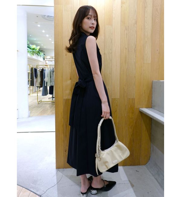 LAGUNAMOON「メタルボタンテーラードジャンパースカート」|ワンピース|