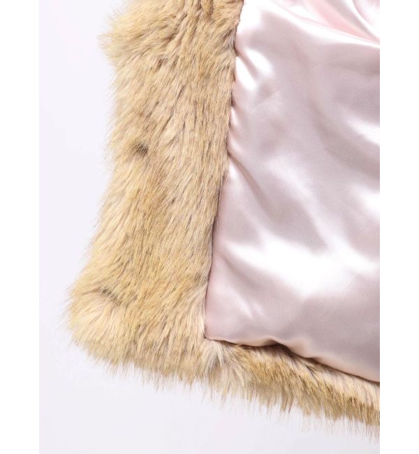 jouetie「ベルトフードファージャケット」|ブルゾン・スタジャン|