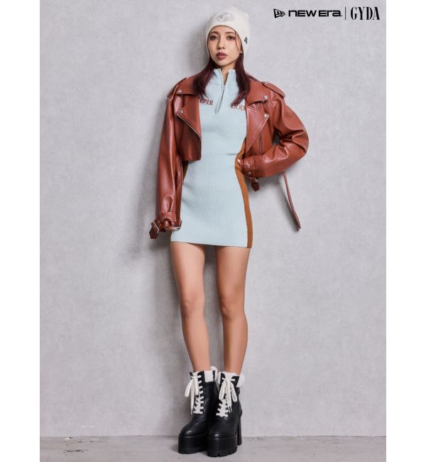 GYDA「GYDA&times;NEWERA GD bijouニットビーニー」|ニット帽|