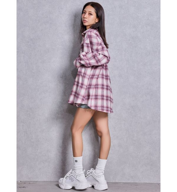 GYDA「bijouチェックシャツ」|シャツ・ブラウス|