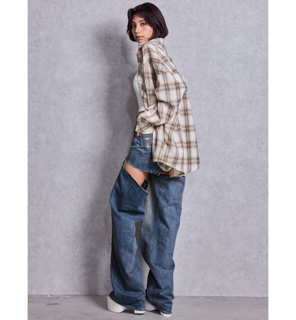 GYDA「bijouチェックシャツ」|シャツ・ブラウス|