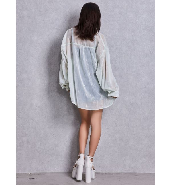 GYDA「オーバーラメシアーシャツ」|シャツ・ブラウス|